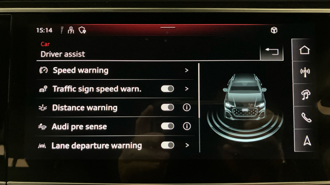Audi Q8 3.0 TDI Quattro 286 Black Ed 5dr Tiptronic [Tech] Diesel Estate - Image 38